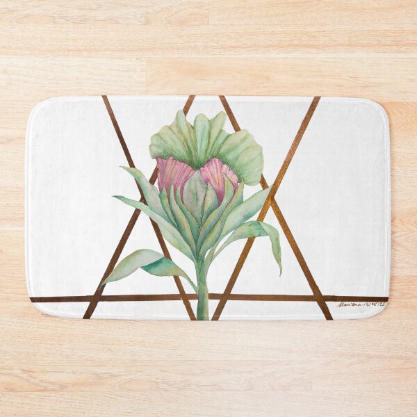 Item preview, Emergence, Pastel Flower and Copper Geometry designed and sold by ArithraStudio.