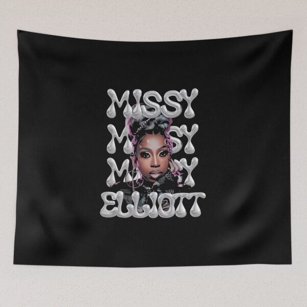 Item preview, Missy Elliott 90s Face Retro Bootleg designed and sold by Achraf-Termane.
