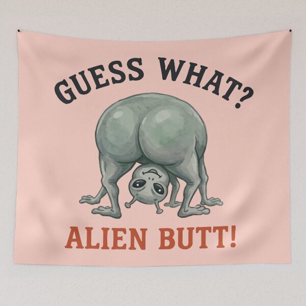 Item preview, Alien Butt designed and sold by Amir Faysal.