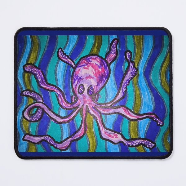 Item preview, Octopus purple  designed and sold by DancingCreek.