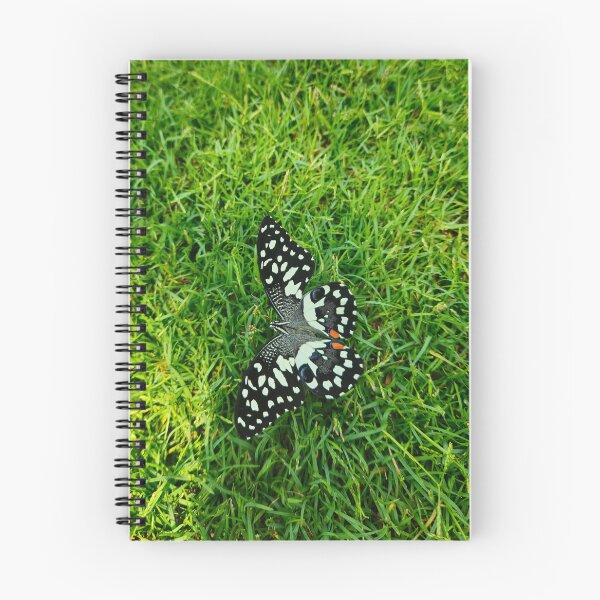 Item preview, Exotic Lime Swallowtail Butterfly on Vivid Green Grass designed and sold by Yanshuf.