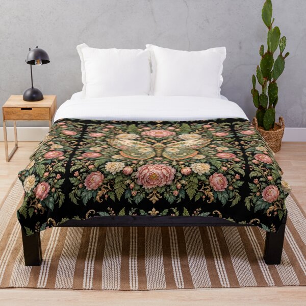 Item preview, Botanical Moth in Blooming Garden designed and sold by Pure Craft.