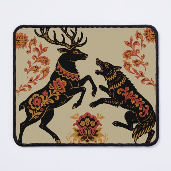 Item preview, The Stag and the Wolf designed and sold by glitchpr0t0c0l.