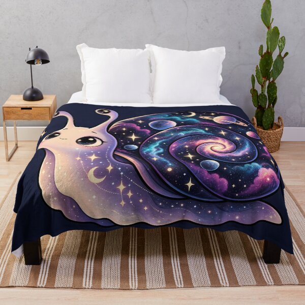 Item preview, Cute Galaxy Snail with Cosmic Shell designed and sold by ZetaDream.