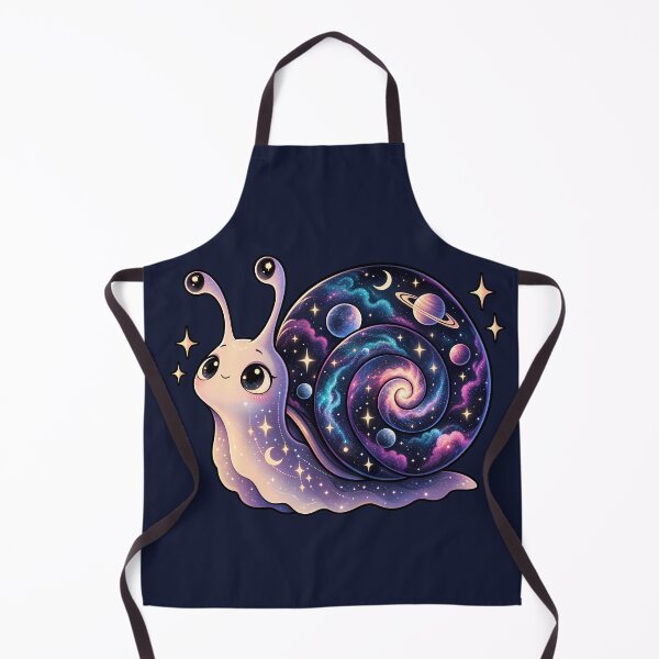 Item preview, Cute Galaxy Snail with Cosmic Shell designed and sold by ZetaDream.