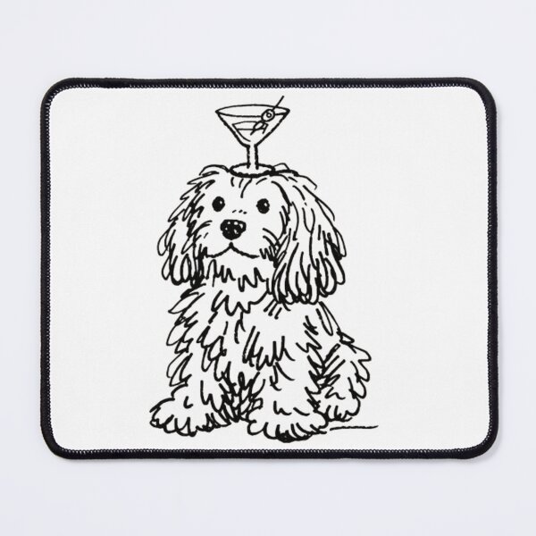 Item preview, Cute black and white dog designed and sold by DhriegoStudio.
