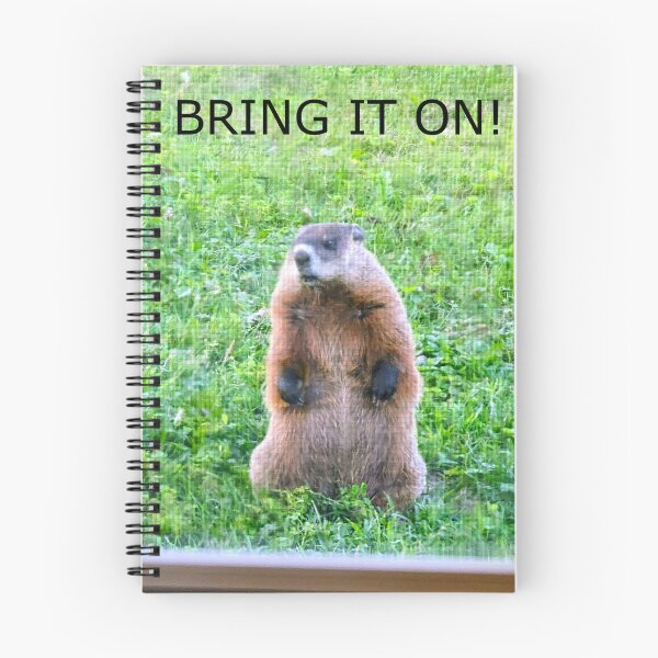Item preview, A Groundhog With Attitude! designed and sold by Judy Geller.