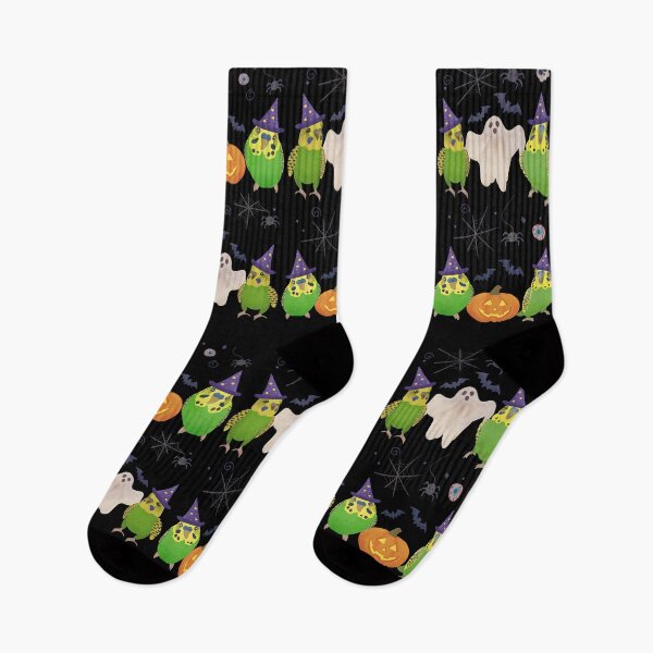 Item preview, Green Budgie Pattern Halloween designed and sold by FandomizedRose.
