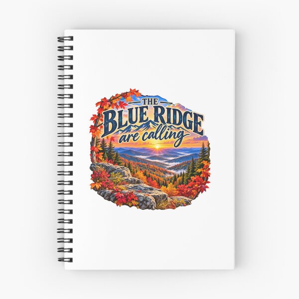 Item preview, Blue Ridge Are Calling – Peak Fall Mountains designed and sold by AmateurUpland.