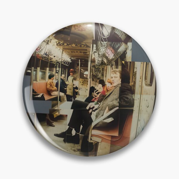 Item preview, David Hockney -  David And Ann On The Subway, N.Y., Nov.  - Signed Print by David Hockney undefinedr designed and sold by LILLIANSTRANGEy.
