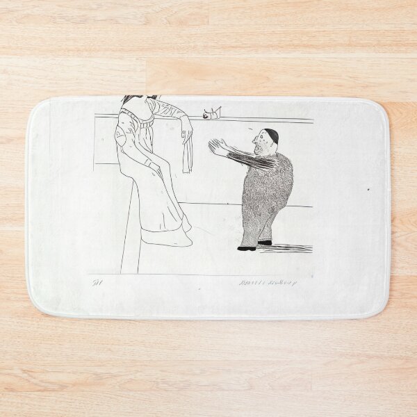 Item preview, David Hockney -  Pleading For The Child - Signed Print by David Hockney undefinedr designed and sold by LILLIANSTRANGEy.
