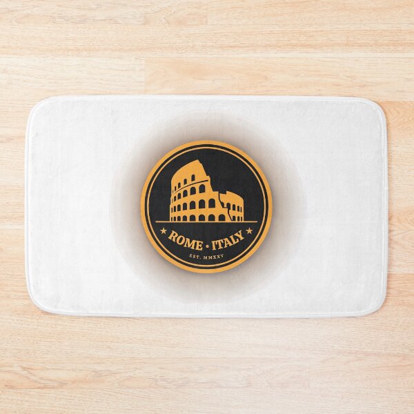 Item preview, Rome Colosseum Crest — Gold Circular Badge Logo designed and sold by Shutter-Dragon.