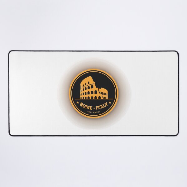 Item preview, Rome Colosseum Crest — Gold Circular Badge Logo designed and sold by Shutter-Dragon.