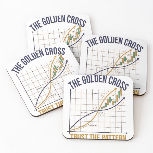 Item preview, The Golden Cross Trust The Pattern Vintage Trading Chart T-Shirt Design designed and sold by KIDEnia.