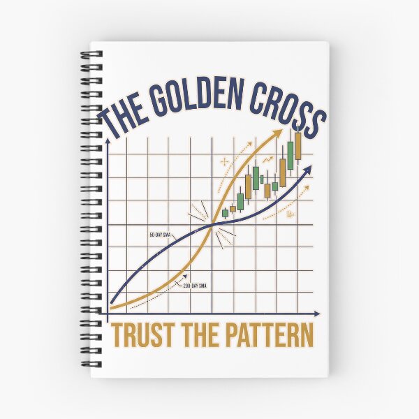 Item preview, The Golden Cross Trust The Pattern Vintage Trading Chart T-Shirt Design designed and sold by KIDEnia.