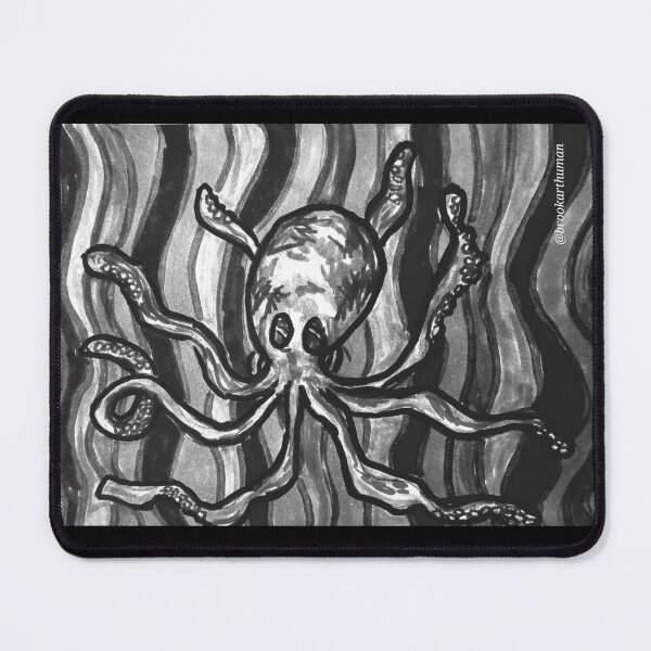 Item preview, Octopus greyscale version  designed and sold by DancingCreek.