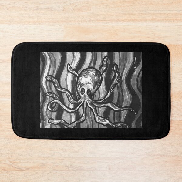 Item preview, Octopus greyscale version  designed and sold by DancingCreek.
