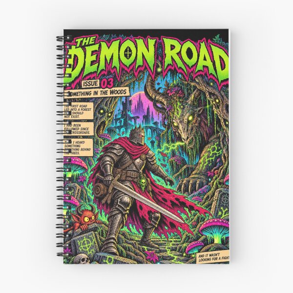 Item preview, THE DEMON ROAD — ISSUE #03: SOMETHING IN THE WOODS designed and sold by KrungiT Design .