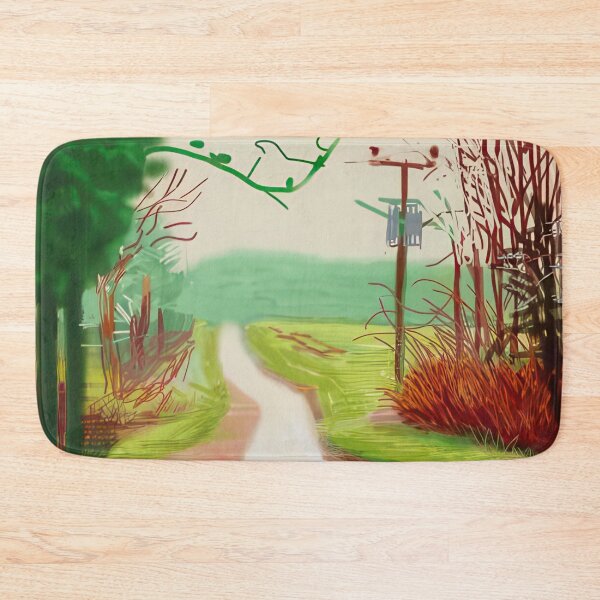 Item preview, David Hockney -  The Arrival Of Spring In Woldgate, East Yorkshire In  (twenty eleven) -  February - Signed Print by David Hockney undefinedr designed and sold by LILLIANSTRANGEy.