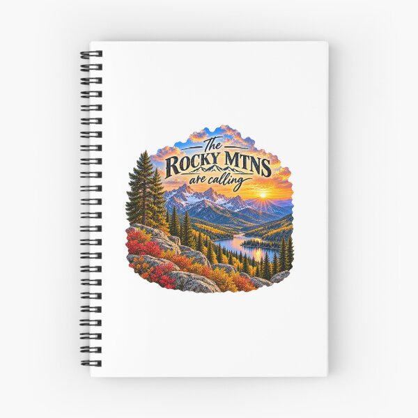 Item preview, The Rocky Mountains Are Calling – Alpine Wilderness designed and sold by AmateurUpland.