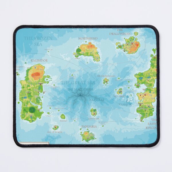 Item preview, Detailed Azeroth map designed and sold by Sturmbart.