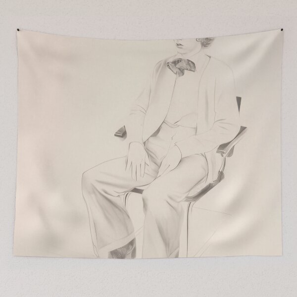 Item preview, David Hockney -  Gregory Evans - Signed Print by David Hockney undefinedr designed and sold by LILLIANSTRANGEy.