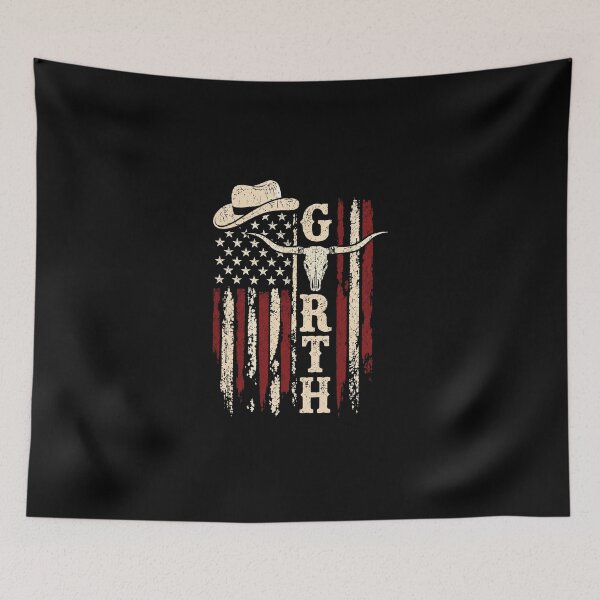 Item preview, Vintage Garth Name Flag Gift for Men Women  designed and sold by RamblingerArt.