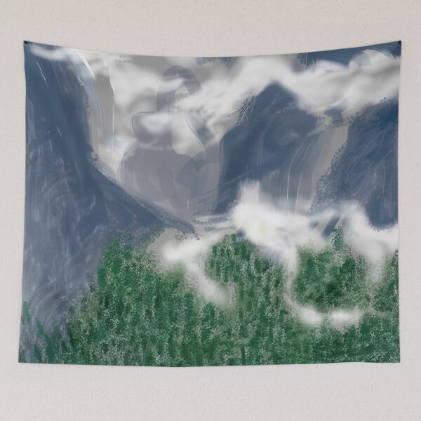 Item preview, David Hockney -  Yosemite II, October th  - Signed Print by David Hockney undefinedr designed and sold by LILLIANSTRANGEy.