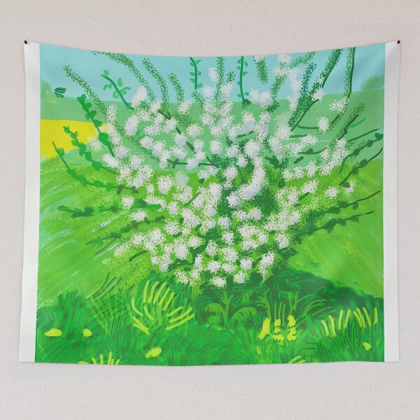 Item preview, David Hockney -  The Arrival Of Spring In Woldgate, East Yorkshire In  (twenty eleven) -  April - Signed Print by David Hockney undefinedr designed and sold by LILLIANSTRANGEy.