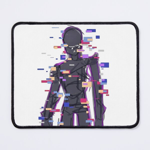 Item preview, Colorful Glitch Art Faceless Silhouette Digital Error designed and sold by Munib302.