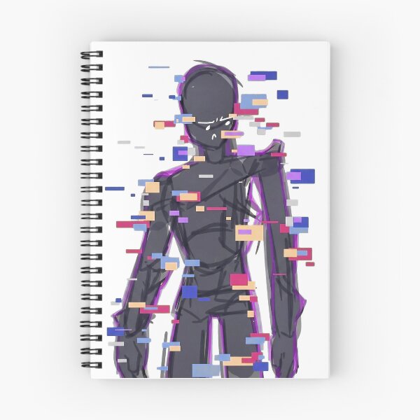 Item preview, Colorful Glitch Art Faceless Silhouette Digital Error designed and sold by Munib302.