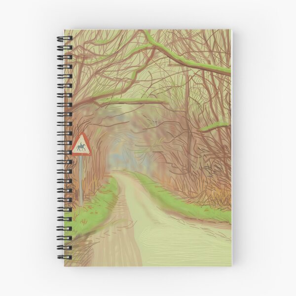Item preview, David Hockney -  The Arrival Of Spring In Woldgate, East Yorkshire In  (twenty eleven) -  March - Signed Print by David Hockney undefinedr designed and sold by LILLIANSTRANGEy.