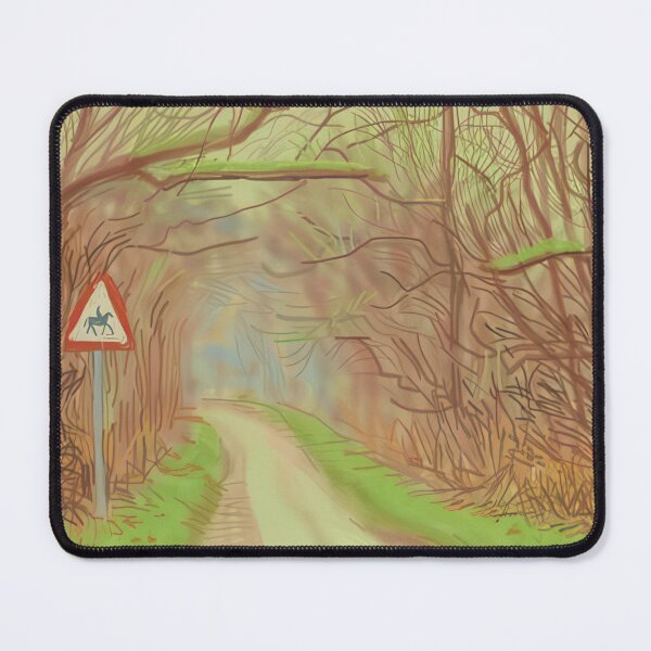 Item preview, David Hockney -  The Arrival Of Spring In Woldgate, East Yorkshire In  (twenty eleven) -  March - Signed Print by David Hockney undefinedr designed and sold by LILLIANSTRANGEy.