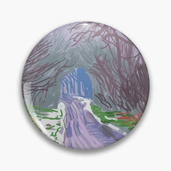 Item preview, David Hockney -  The Arrival Of Spring In Woldgate, East Yorkshire In  (twenty eleven) -  January - Signed Print by David Hockney undefinedr designed and sold by LILLIANSTRANGEy.
