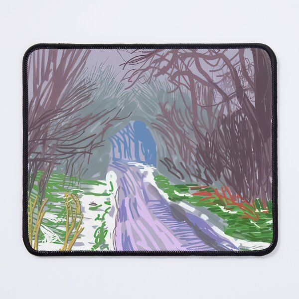 Item preview, David Hockney - The Arrival Of Spring In Woldgate, East Yorkshire In (twenty eleven) - January - Signed Print by David Hockney undefinedr designed and sold by LILLIANSTRANGEy.