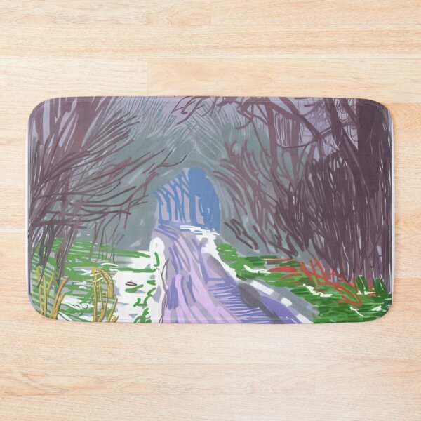 Item preview, David Hockney -  The Arrival Of Spring In Woldgate, East Yorkshire In  (twenty eleven) -  January - Signed Print by David Hockney undefinedr designed and sold by LILLIANSTRANGEy.