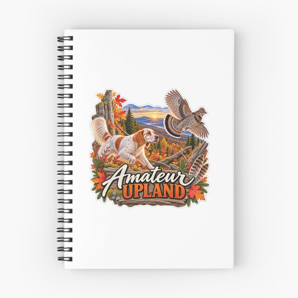 Item preview, Amateur Upland – Ruffed Grouse & English Setter designed and sold by AmateurUpland.