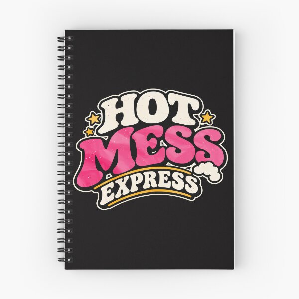 Item preview, Hot Mess Express – Funny Retro Vintage 70s Typography designed and sold by Randomnessy.