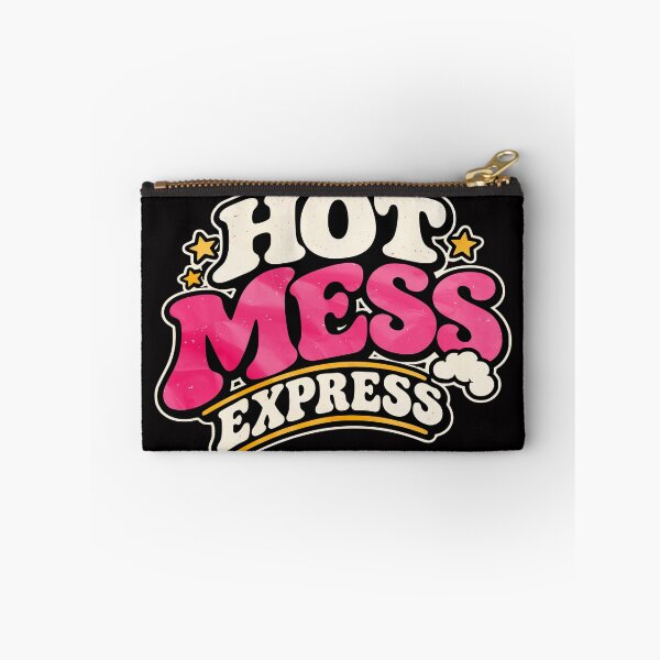 Item preview, Hot Mess Express – Funny Retro Vintage 70s Typography designed and sold by Randomnessy.