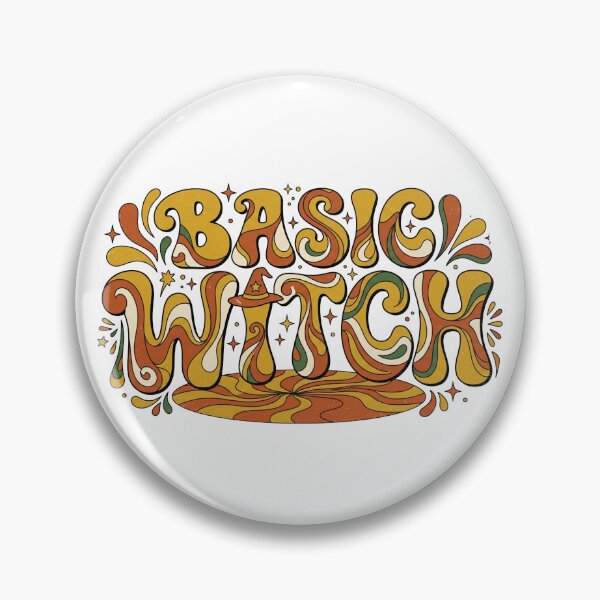 Item preview, Basic Witch Retro 70s Halloween designed and sold by KMKDesignStudio.