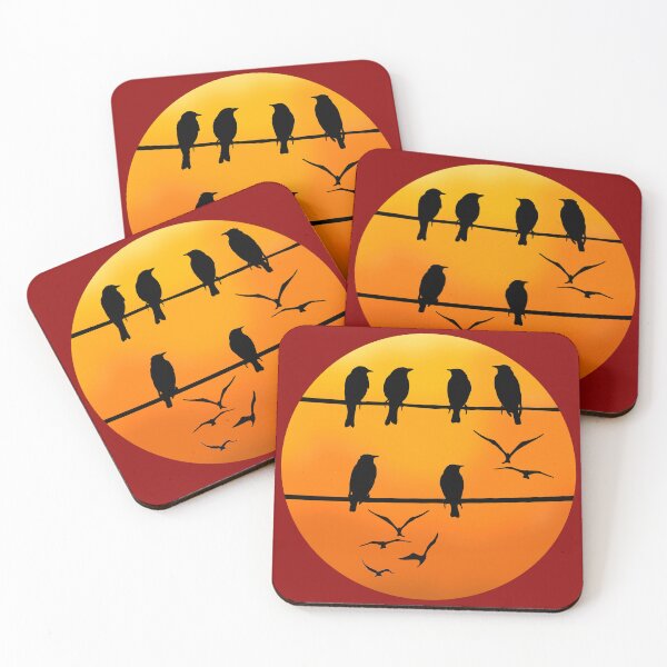 Item preview, Birds On Wires  designed and sold by Andrew  Hitchen.