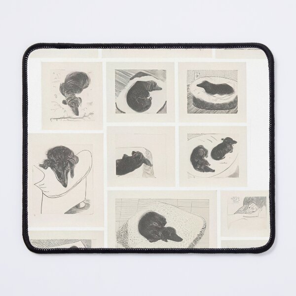 Item preview, David Hockney - Dog Wall (complete set) - Signed Print by David Hockney undefinedr designed and sold by LILLIANSTRANGEy.