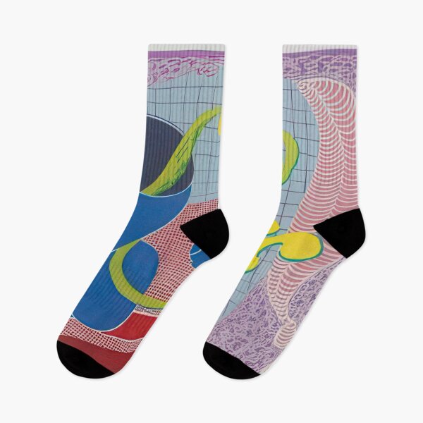 Item preview, David Hockney -  Four Flowers In Still Life - Signed Print by David Hockney undefinedr designed and sold by LILLIANSTRANGEy.