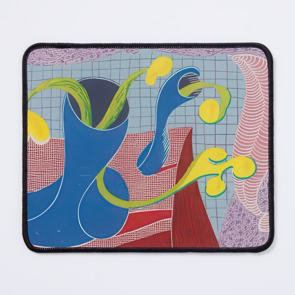 Item preview, David Hockney -  Four Flowers In Still Life - Signed Print by David Hockney undefinedr designed and sold by LILLIANSTRANGEy.