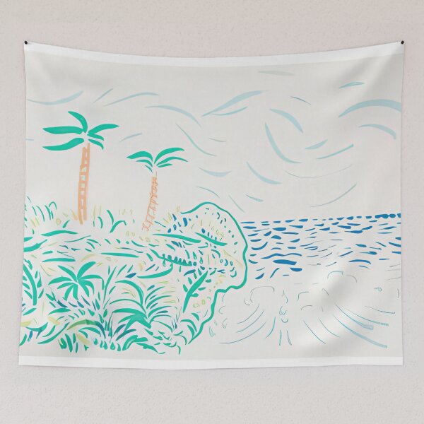 Item preview, David Hockney -  Bora Bora - Signed Print by David Hockney undefinedr designed and sold by LILLIANSTRANGEy.
