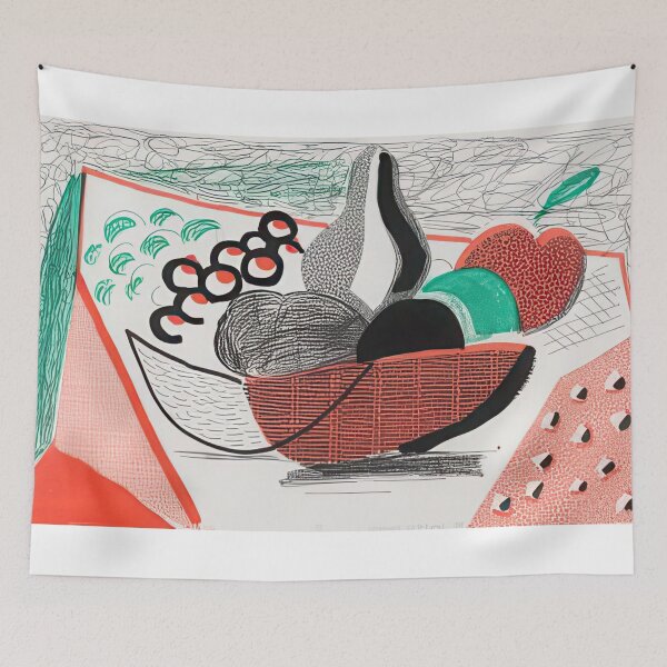 Item preview, David Hockney -  Apples, Pears, Grapes, May  - Signed Print by David Hockney undefinedr designed and sold by LILLIANSTRANGEy.