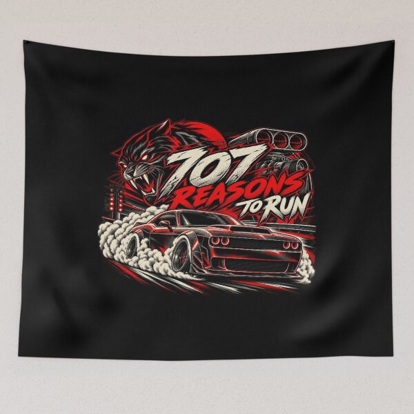 Item preview, Hellcat 707 – Reasons to Run designed and sold by Pandaburba.