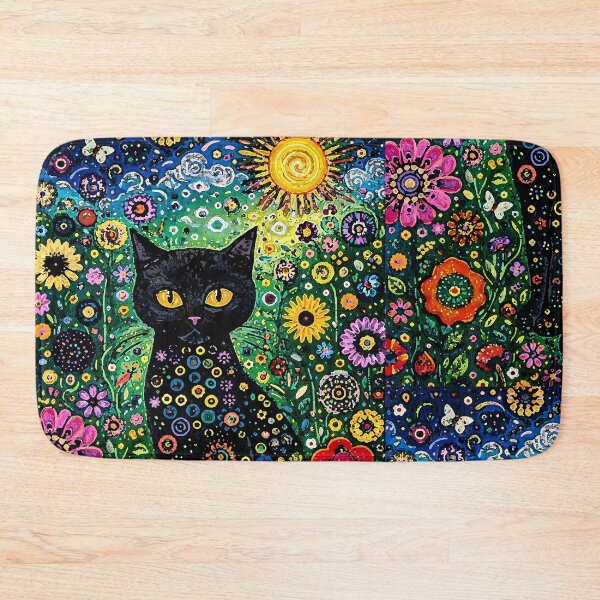 Item preview, Whimsical Flower Cat designed and sold by My Redbubble Shop.