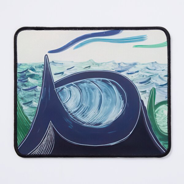 Item preview, David Hockney - The Wave, A Lithograph - Signed Print by David Hockney undefinedr designed and sold by LILLIANSTRANGEy.
