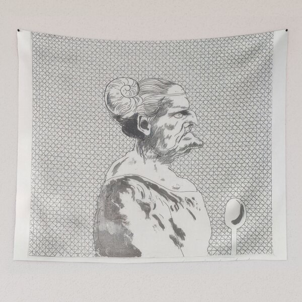 Item preview, David Hockney -  The Cook - Signed Print by David Hockney undefinedr designed and sold by LILLIANSTRANGEy.